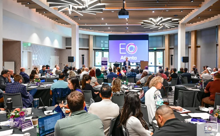 EO Atlanta members together at an event