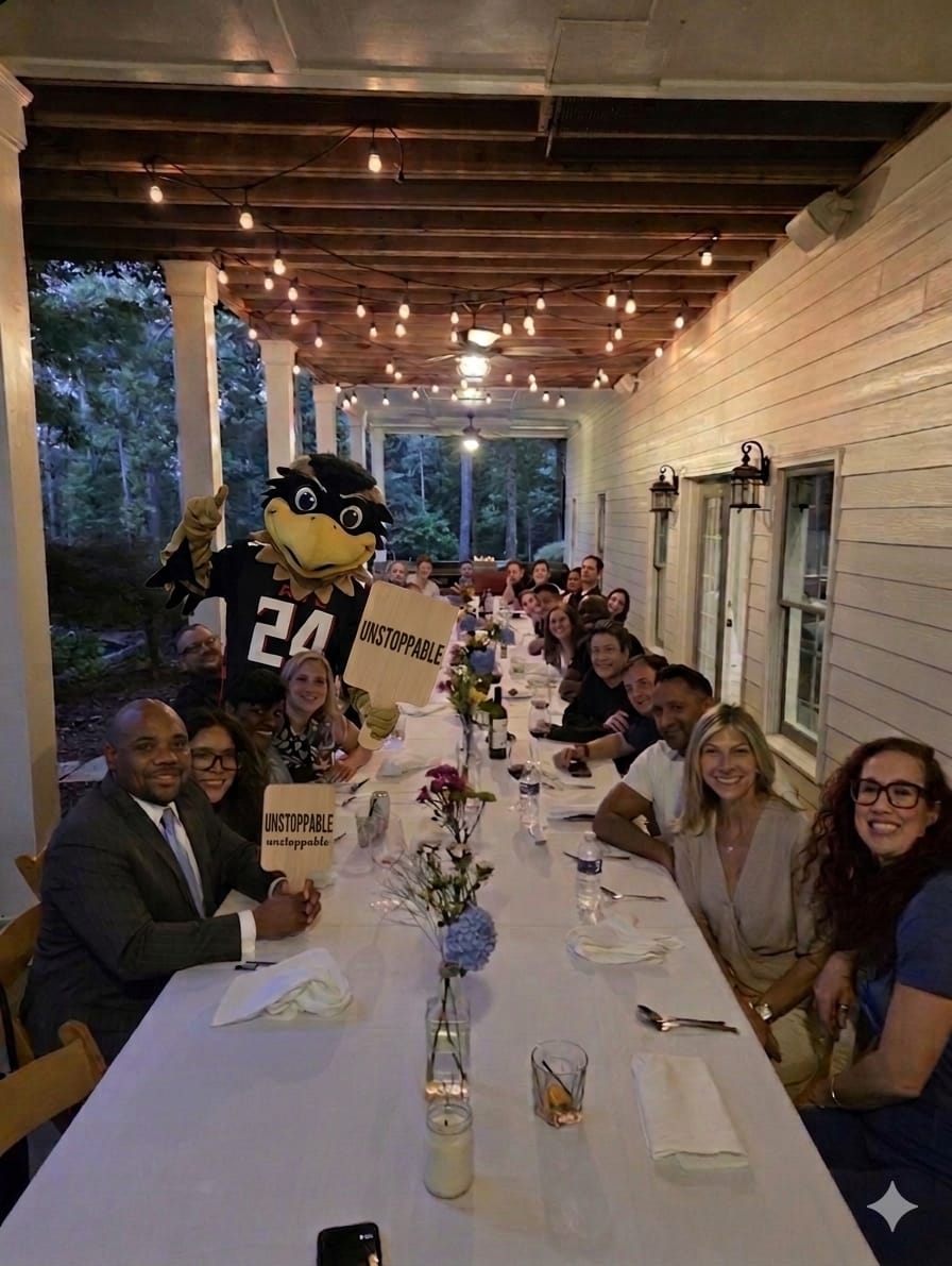EO Atlanta members together at a social event